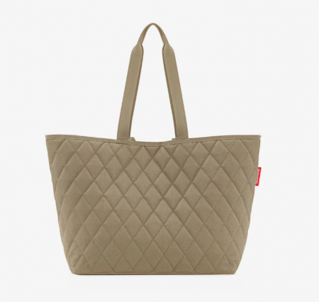 Classic shopper XL rhombus olive