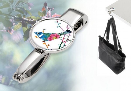 Clip et support pour sac à main, BIRDIE