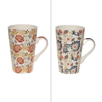 COFFRET 2 MUGS 46CL ORNELLA