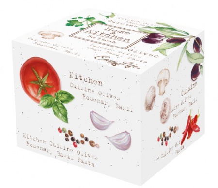 Coffret 3 coupelles \ Home & kitchen\  en porcelaine