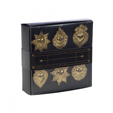 COFFRET 6 ROND DE SERVIETTE EXVOTO