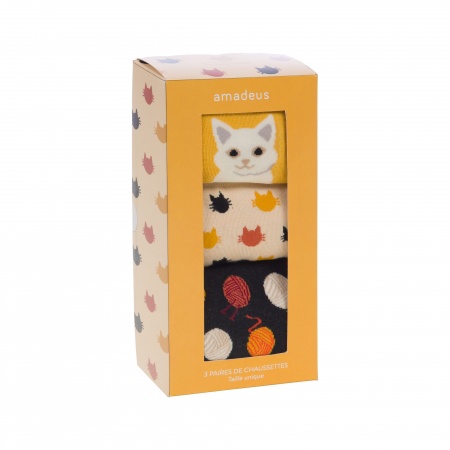 COFFRET CHAUSSETTE GUSTAVE 3P