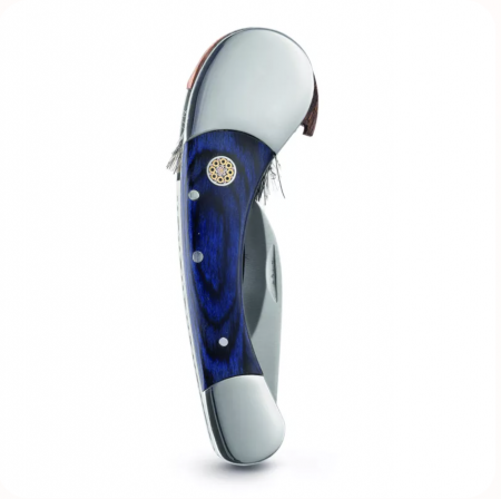 Coffret couteau a champignon et truffe repliable - BLEU