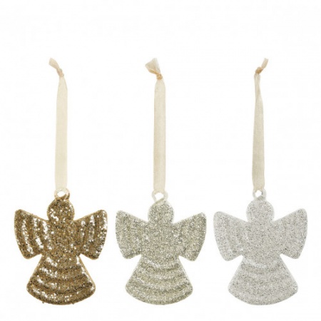 Coffret de 3 Anges &agrave; suspendre
