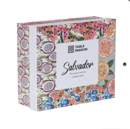 COFFRET DE 4 MUGS - SALVADOR
