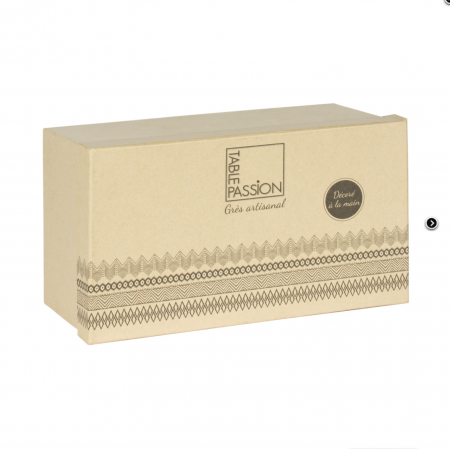 COFFRET DE 4 TASSES - NELSON