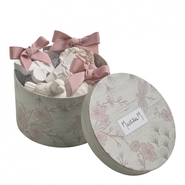 Coffret de 5 pl�tres parfum�s \ Fleur de th�\ 