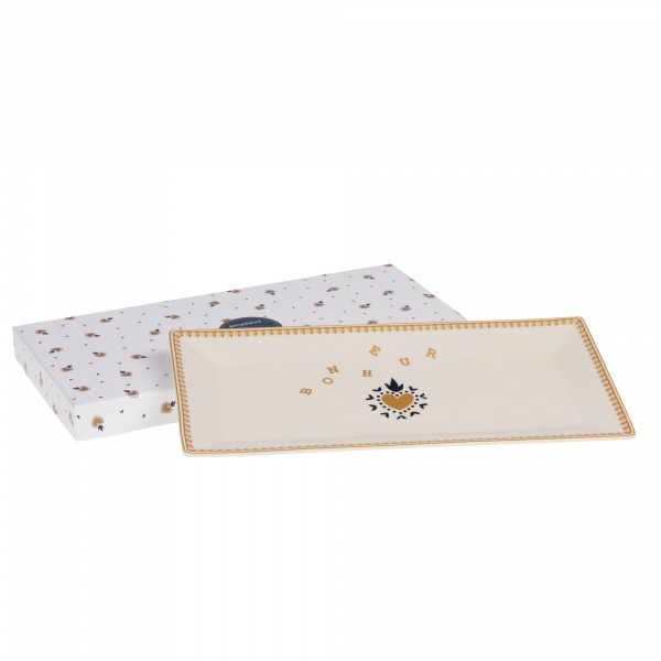 COFFRET PLAT RECTANGULAIRE POESIE