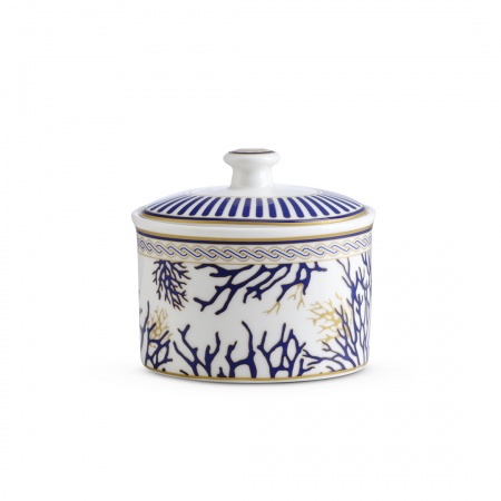 Coffret Sucrier en porcelaine - CORAL