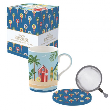 Coffret Tisanière avec Filtre Ino x   - A LA PLAGE