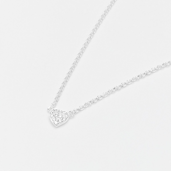 Collier en Argent C�UR