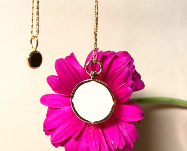 Collier Gabriel m�daillon dor�