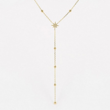 COLLIER Isaac ACIER DORE Zirconium