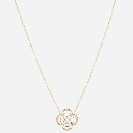 COLLIER Isaki ACIER DORE 38+5cm