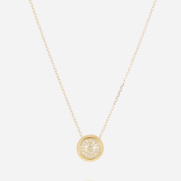 COLLIER-Izou-ACIER DORE-zirconium