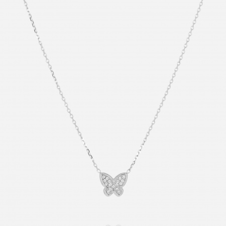 COLLIER-Logan-ACIER-38+5cm-zirconium sertis