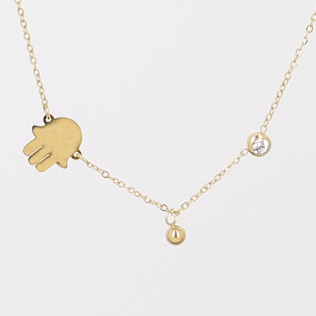 COLLIER-NECKLACE - DORE UNI