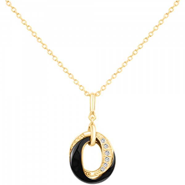 Collier Plaqu� Or - NORAH