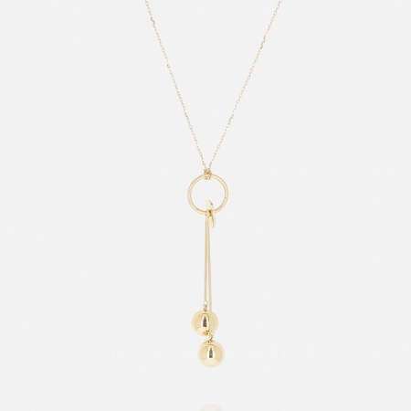 COLLIER-Portman-ACIER DORE