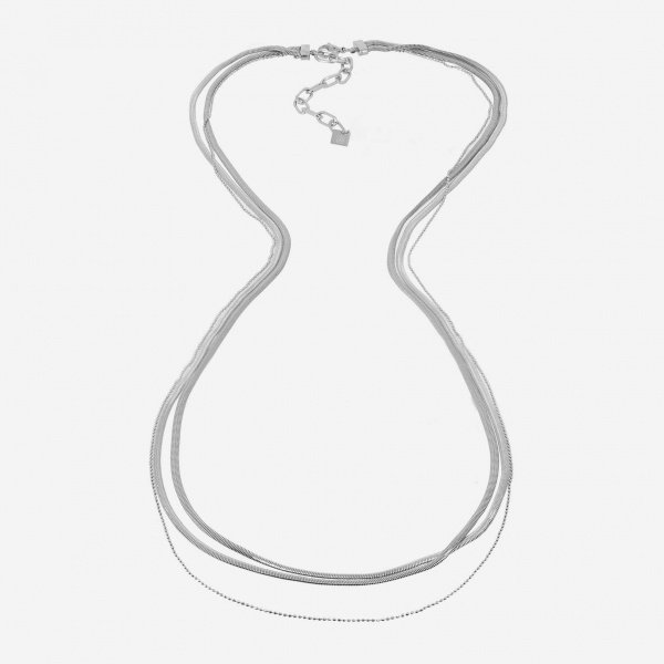 COLLIER SAUTOIR ACIER