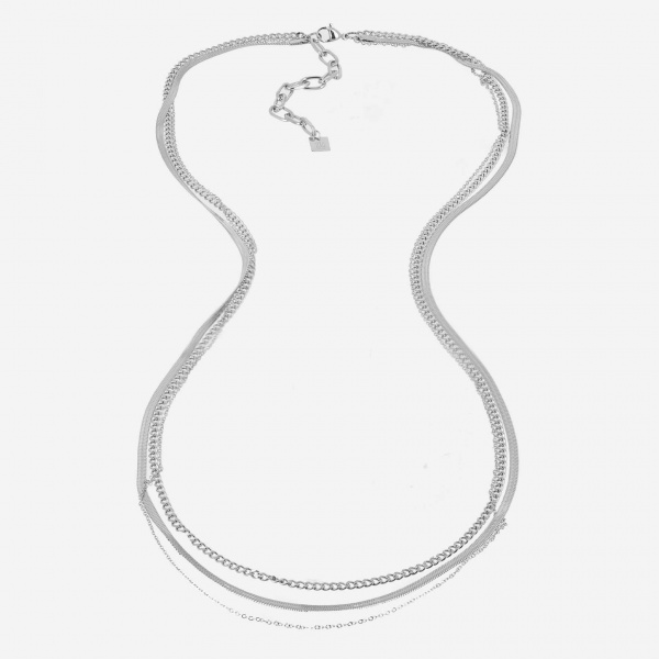 COLLIER SAUTOIR ACIER