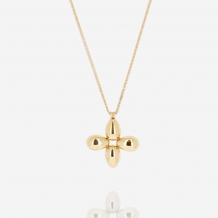 COLLIER-Taddeo-ACIER DORE