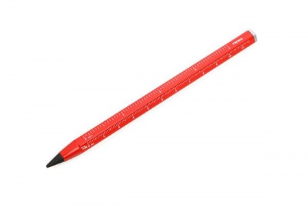 CONSTRUCTION ENDLESS Crayon multitache mine sans fin - ROUGE