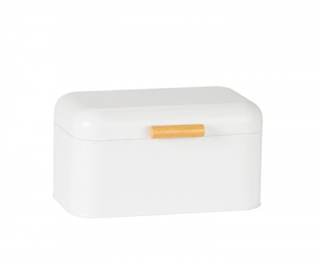 CORBEILLE A PAIN EN METAL BLANCHE