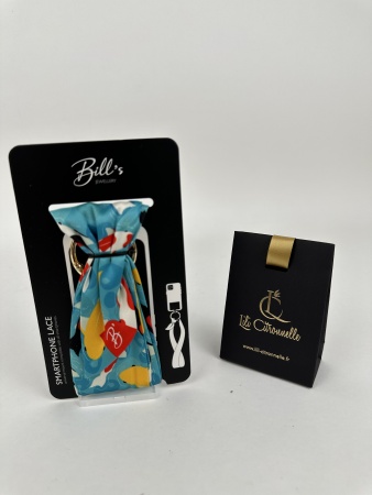 Cordon ruban de téléphone KOÏ motif 1