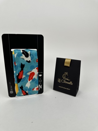 Cordon ruban de téléphone KOÏ motif 1