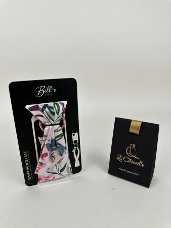 Cordon ruban de téléphone PINK motif 1