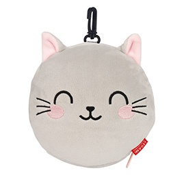 COUSSIN DE VOYAGE AVEC MASQUE - MY TRAVEL BUDDY - KITTY