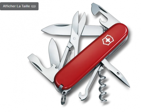 Couteau suisse Climber Rouge