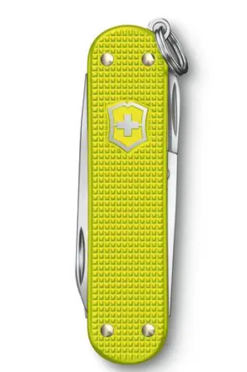 Couteau suisse de poche �dition limit�e Alox \ Electric Yellow\ 