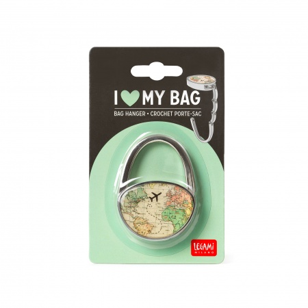 CROCHET PORTE-SAC - I LOVE MY BAG - TRAVEL