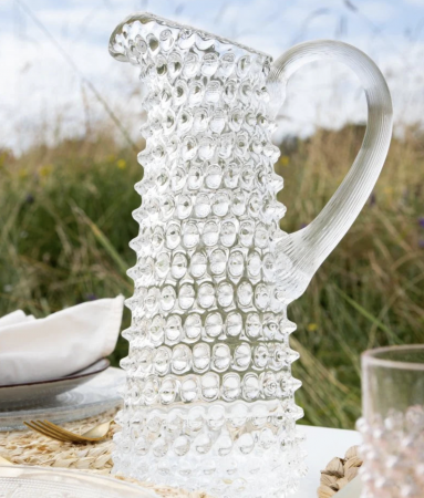 Crystal HOBNAIL JUG TALL