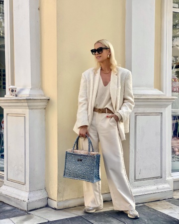 CYCLADES MEDIUM TOTE BAG