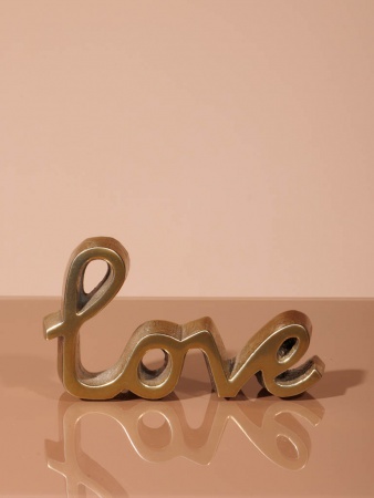 Dcoration LOVE aluminium