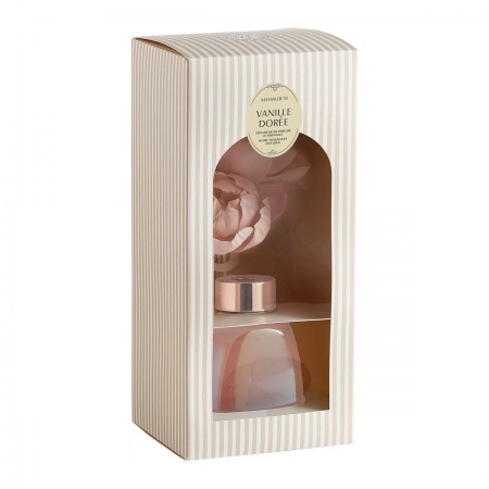 Diffuseur de parfum d\'ambiance Douce Pivoine 180 ml - Vanille Doré