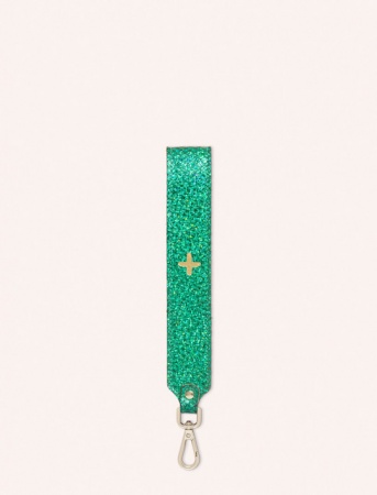 Dragonne/ Porte Clef Chris Facette Vert