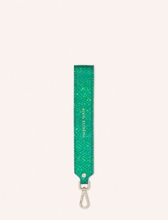 Dragonne/ Porte Clef Chris Facette Vert