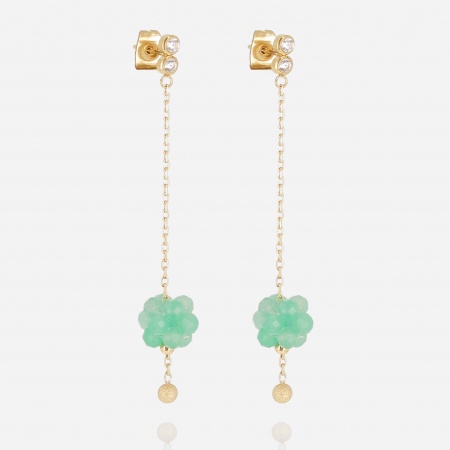 EARRINGS Bacca GOLD STEEL