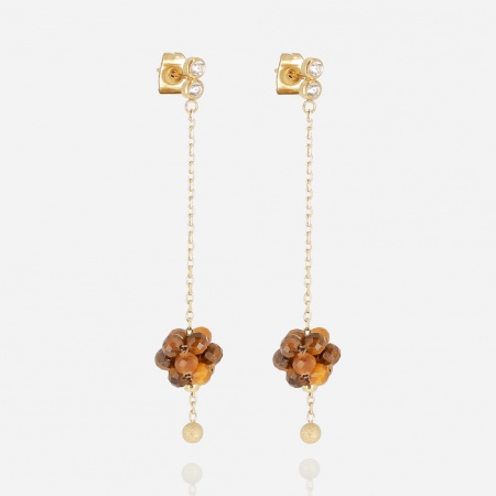 EARRINGS Bacca GOLD STEEL