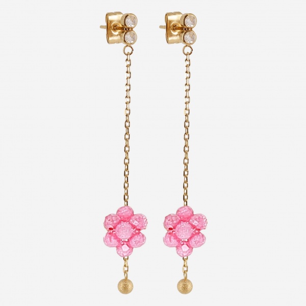 EARRINGS Bacca GOLD STEEL