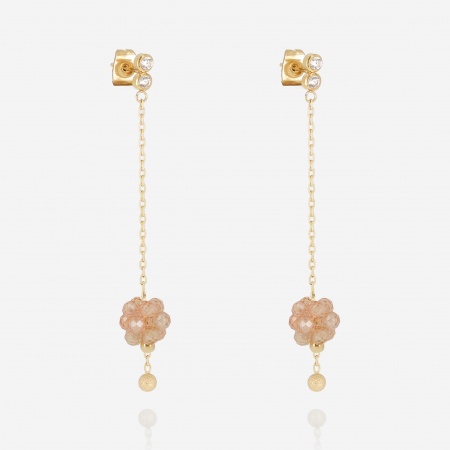 EARRINGS Bacca GOLD STEEL