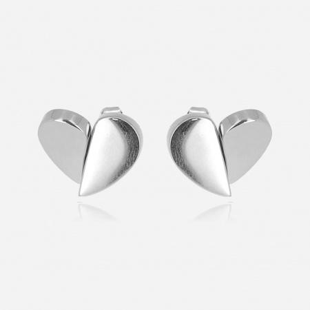 EARRINGS Basilio STEEL D:16mm