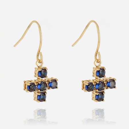 EARRINGS Conti GOLD STEEL