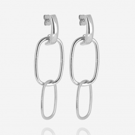 EARRINGS Miro STEEL