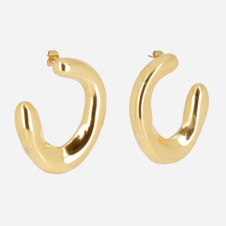 EARRINGS Tancredi GOLD STEEL