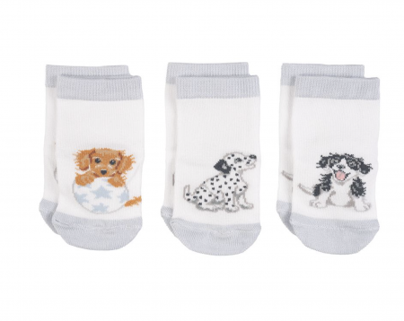 Ensemble de chaussettes bébé \ Petite Pattes\  6 à 12 mois